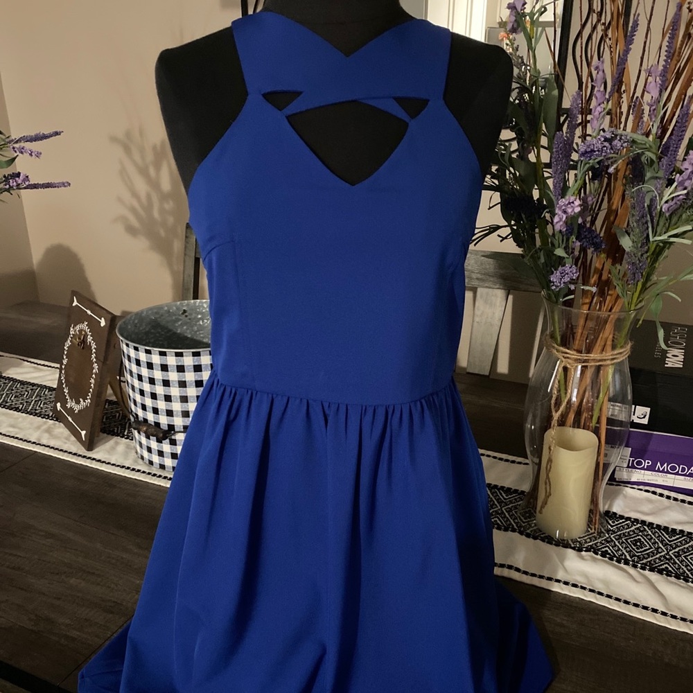 Royal Blue Cocktail Dress